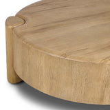 Toman Coffee Table, Rustic Oak by Four Hands
