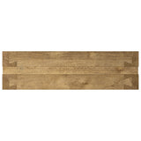 Abaso Small Console Table, Rustic Wormwood Oak by Four Hands — TOP_1