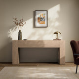 Abaso Console Table, Whitewash Rustic by Four Hands
