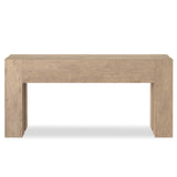 Abaso Console Table, Whitewash Rustic by Four Hands