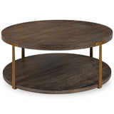 Palisade Coffee Table, Walnut-Furniture - Accent Tables-High Fashion Home