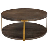 Palisade Coffee Table, Walnut-Furniture - Accent Tables-High Fashion Home