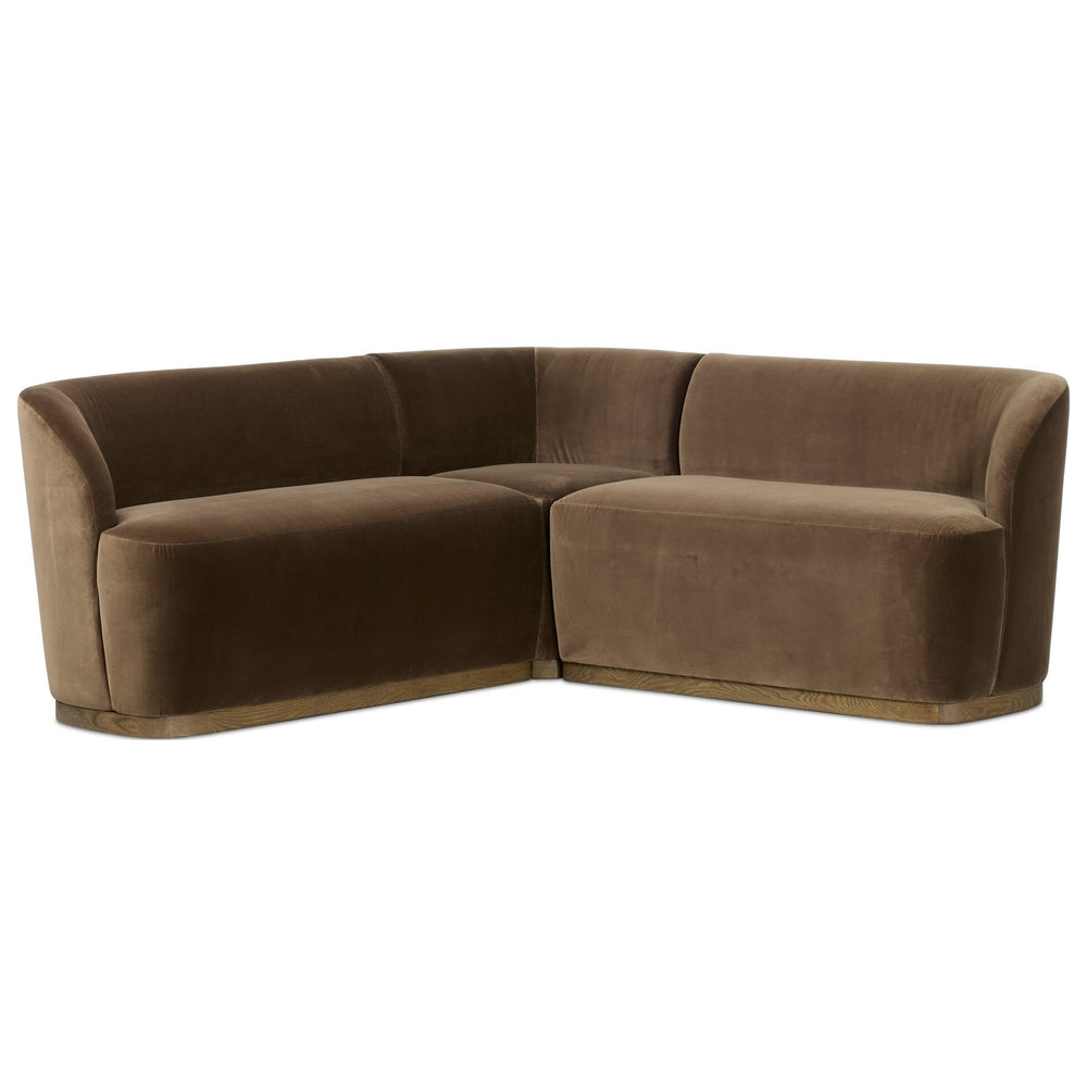Dorset Banquette L-Shape, Surrey Mink by Four Hands — PRM_1