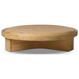 Tervin Coffee Table, Natural Mexican Oak Veneer by Four Hands — FRT_1