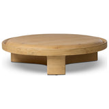Tervin Coffee Table, Natural Mexican Oak Veneer by Four Hands — SID_1