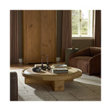 Tervin Coffee Table, Natural Mexican Oak Veneer by Four Hands — ESS_1