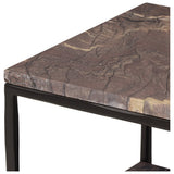 Piet Marble Nightstand, Smoke Plum Marble by Four Hands — DET_1