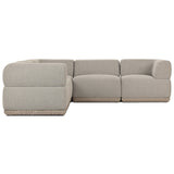 Evander Outdoor 5 Piece Sectional, Ramiro Ecru by Four Hands