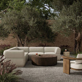 Evander Outdoor 5 Piece Sectional, Ramiro Ecru by Four Hands
