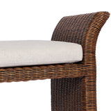 Fiora Accent Bench, Lynchart Sand by Four Hands