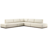 Adler Outdoor 5 Piece Sectional + Bumper Chaise by Four Hands