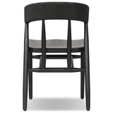 Buxton Dining Chair, Black Rush by Four Hands — BCK_1