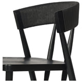Buxton Dining Chair, Black Rush by Four Hands — DET_1
