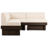 Colven Dining Banquette L-Shape, Thames Cream by Four Hands — SID_1