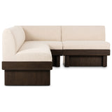 Colven Dining Banquette L-Shape, Thames Cream by Four Hands — FRT_1