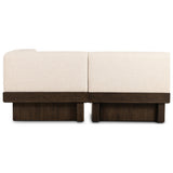 Colven Dining Banquette L-Shape, Thames Cream by Four Hands — SID_1