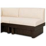 Colven Dining Banquette L-Shape, Thames Cream by Four Hands — DET_1