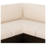 Colven Dining Banquette L-Shape, Thames Cream by Four Hands — DET_1