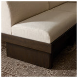 Colven Dining Banquette L-Shape, Thames Cream by Four Hands — DET_1