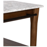 Lawhon Kitchen Island, Carrara White Marble by Four Hands — DET_1