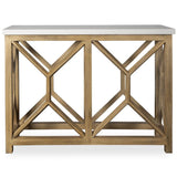 Catali Console Table, Warm Oatmeal-Furniture - Accent Tables-High Fashion Home