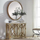 Catali Console Table, Warm Oatmeal-Furniture - Accent Tables-High Fashion Home