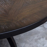 Maiva Dining Table, Weathered Black-Furniture - Dining-High Fashion Home