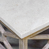 Catali Coffee Table, Warm Oatmeal-Furniture - Accent Tables-High Fashion Home