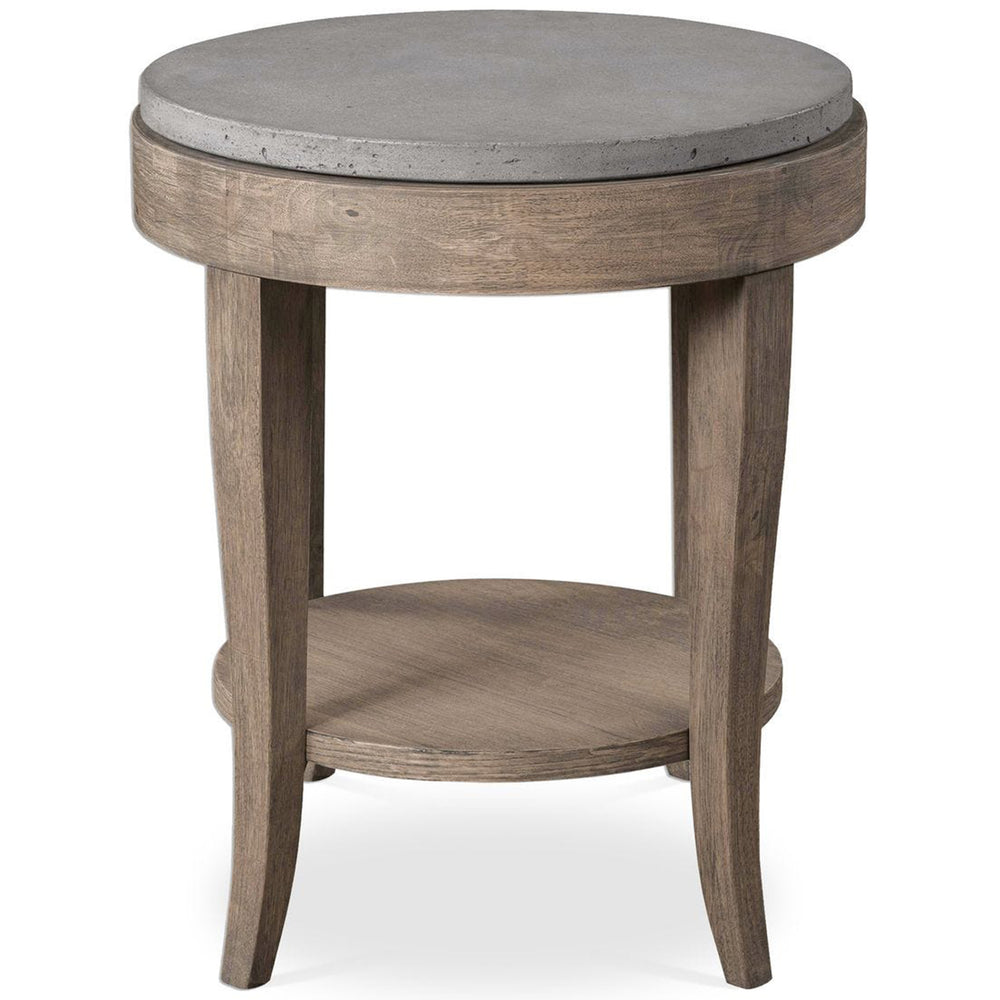Deka Side Table, Natural Brown-Furniture - Accent Tables-High Fashion Home