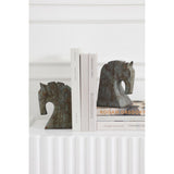 Reign Bookends, Dark Grey