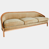 Tailored Sofa, Brown/Bleached Oak