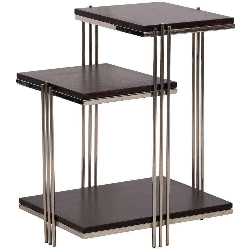 3-Tier Side Table, Brown
