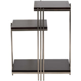 3-Tier Side Table, Brown