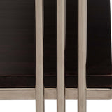 3-Tier Side Table, Brown