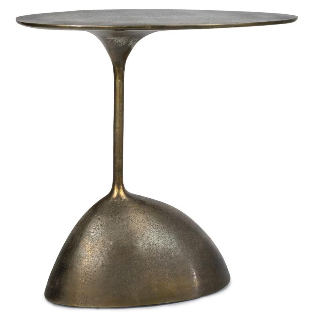Rizzo Side Table, Brass
