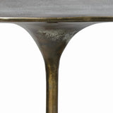 Rizzo Side Table, Brass
