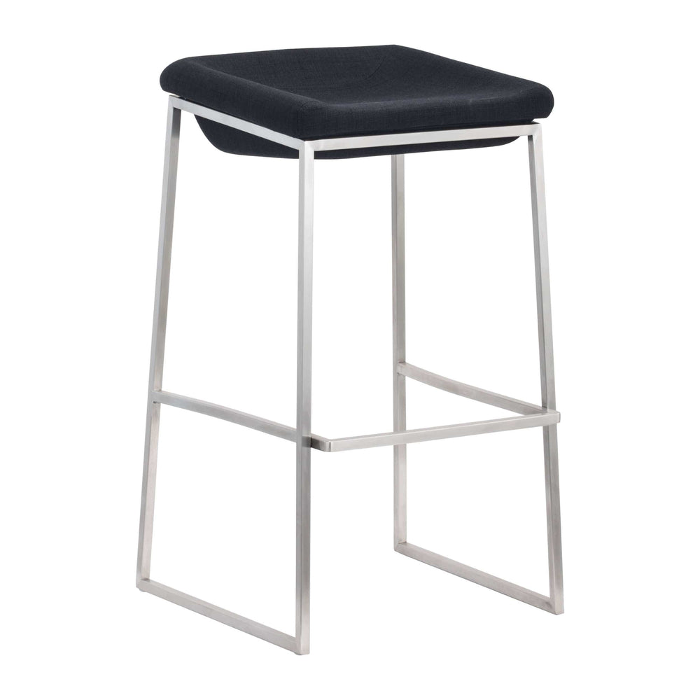 Lids Barstool, Dark Gray, Set of 2-Furniture-High Fashion Home