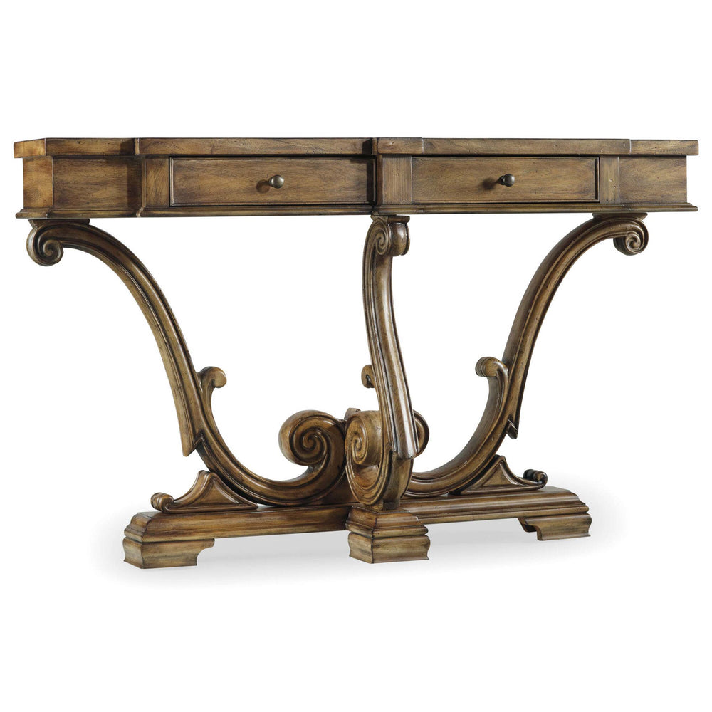 Sanctuary Thin Console, Amber Sands-Furniture - Accent Tables-High Fashion Home