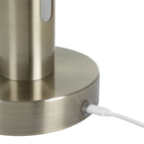 Tron Rechargeable Accent Lamp, Brass