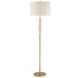 Verlaine Floor Lamp, Antique Gold