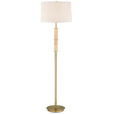 Verlaine Floor Lamp, Antique Gold
