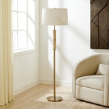 Verlaine Floor Lamp, Antique Gold