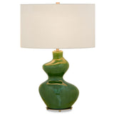 Esall Table Lamp, Dark Green