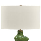 Esall Table Lamp, Dark Green