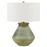 Natrone Table Lamp, Sage Green