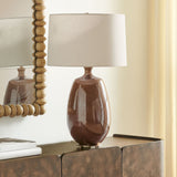 Vinson Table Lamp, Brown