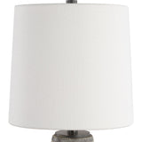 Wester Table Lamp, Distressed Gray