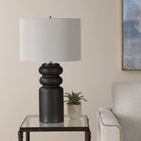 Macon Table Lamp, Matte Black