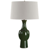 Tennille Table Lamp, Green