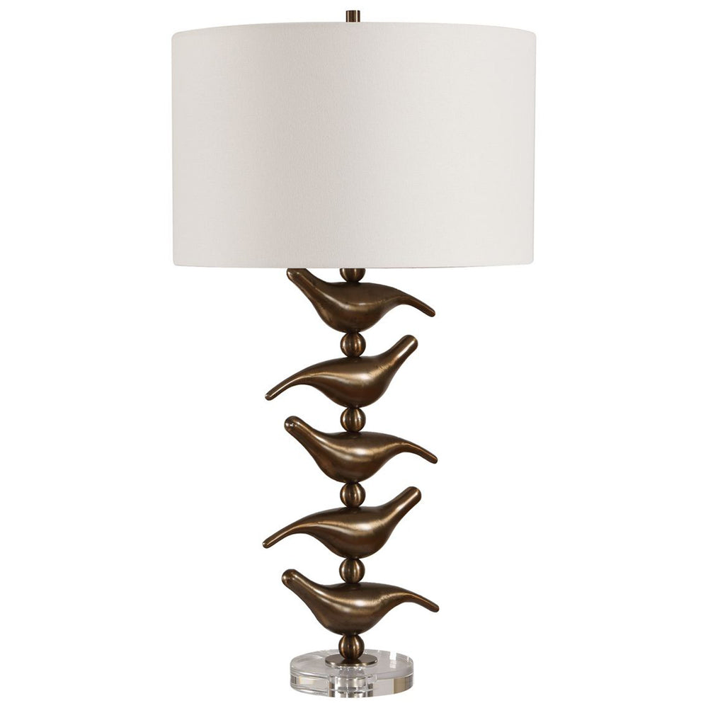 Sing Song Table Lamp, Antique Bronze